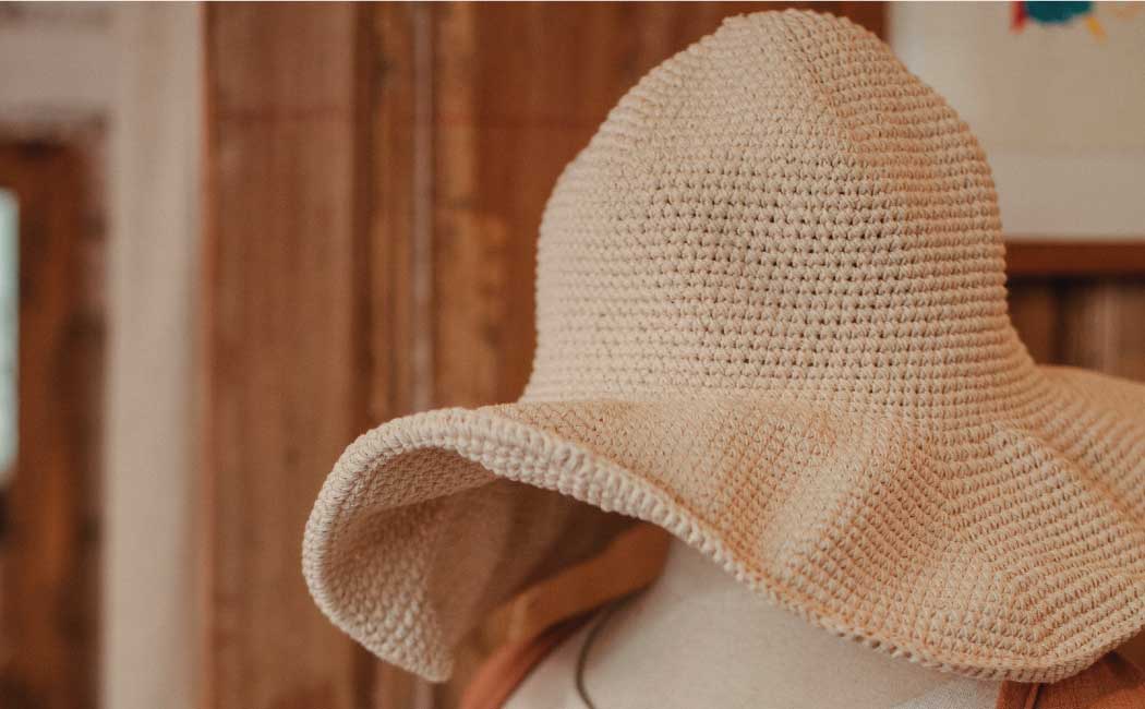 Hat cheap fabric material