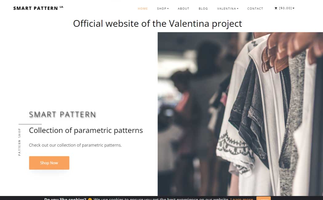Valentina website