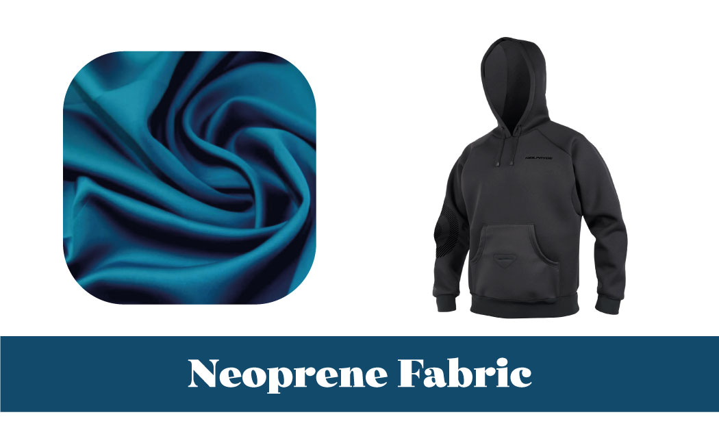 Neoprene fabric for hoodie