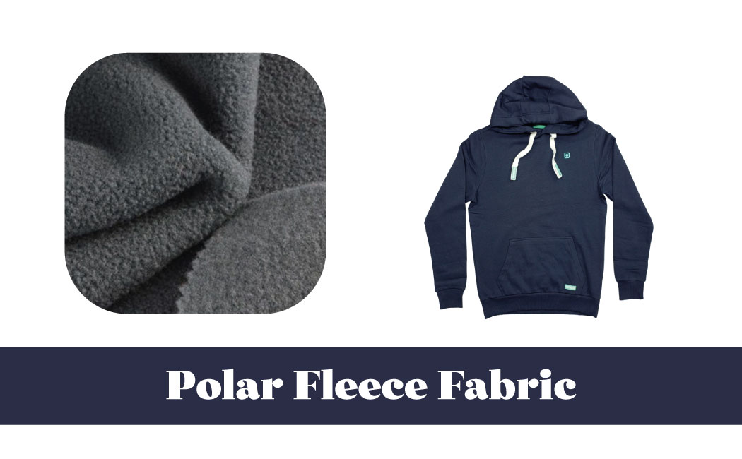 Polar fleece fabric for hoodie