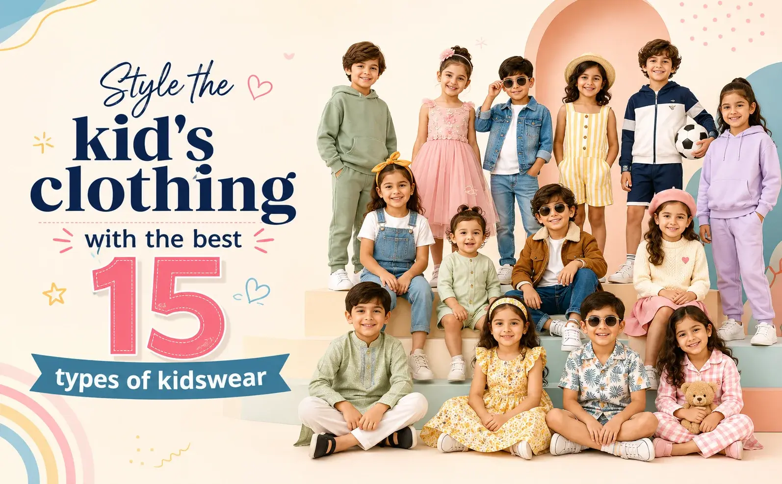 Style the Kid’s Clothing With the Best 15 Types of Kidswear