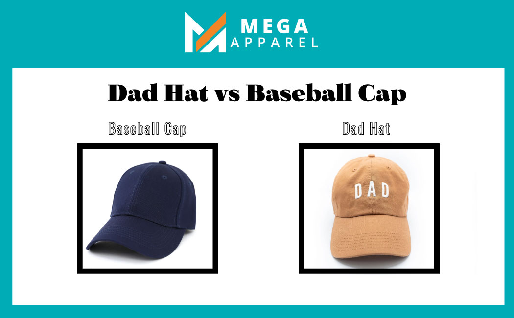 Dad caps and baseball caps