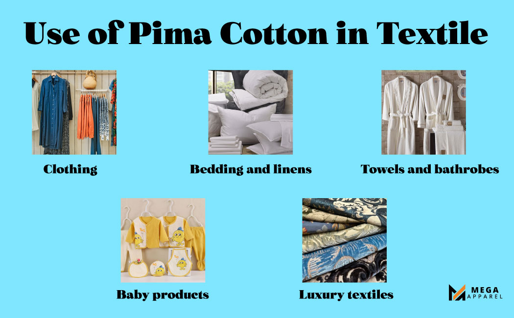 Uses of pima cotton in textile