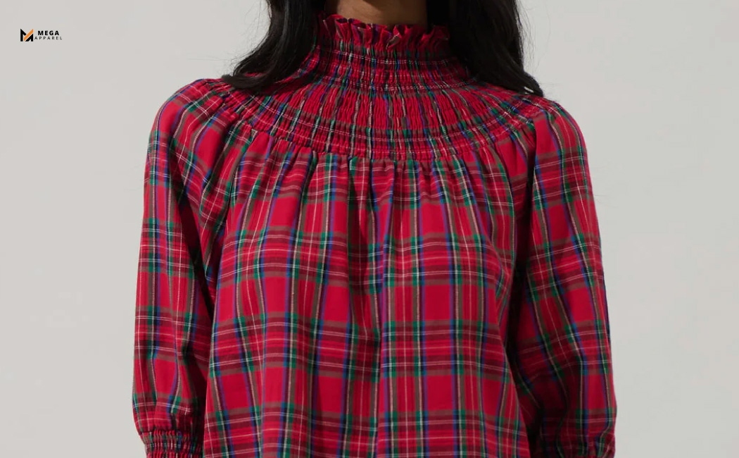 Women's smocked tops