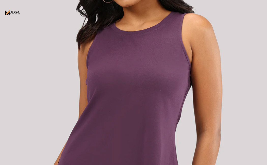Women's blank tank tops