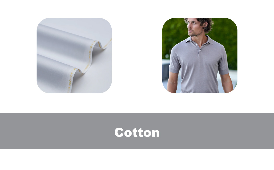 Cotton golf type of material