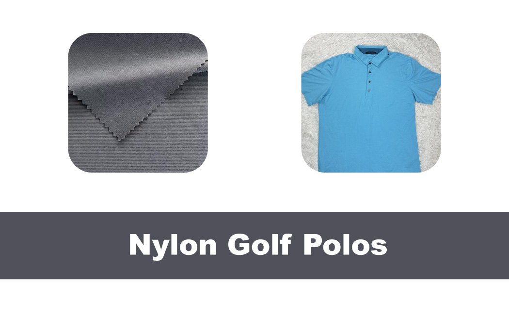 Nylon golf polo material