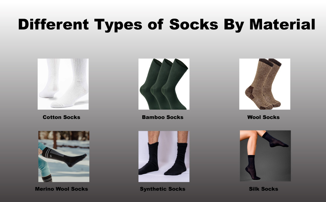 Types of socks material