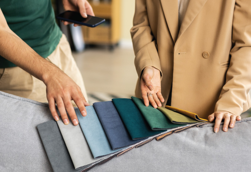 Fabric Options for Remarkable Quality, Comfort, and Feel