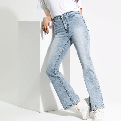 Bootcut fashion denim jeans